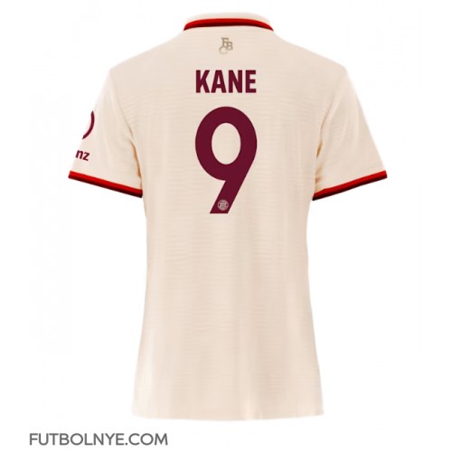 Camiseta Bayern Munich Harry Kane #9 Tercera Equipación para mujer 2024-25 manga corta